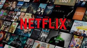 Netflix and movie poster collage